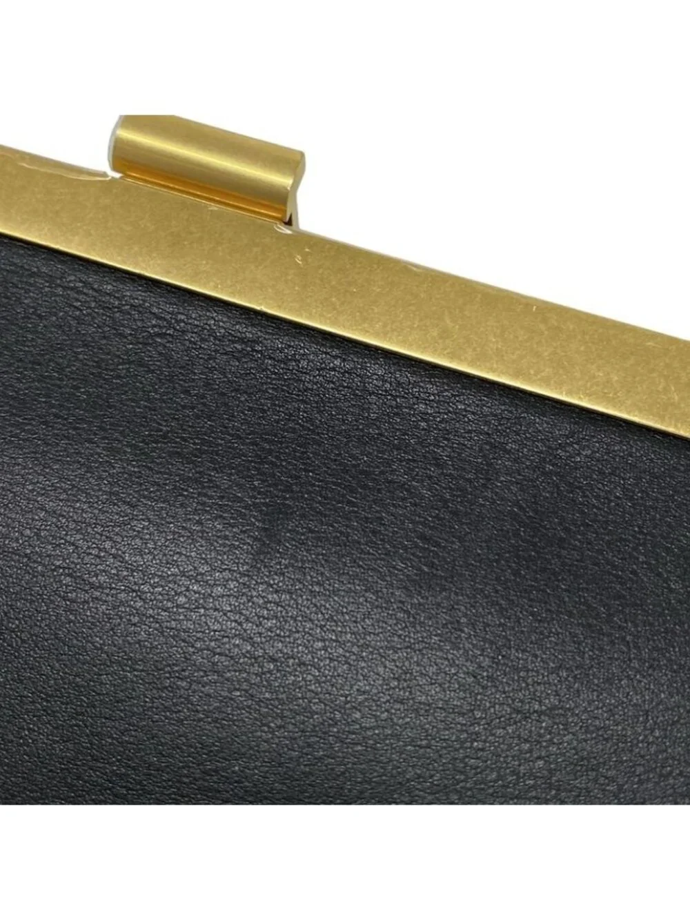 ★SOLD★ Celine Shoulder Bag Clasp Mini Black Leather - Picture 14 of 15